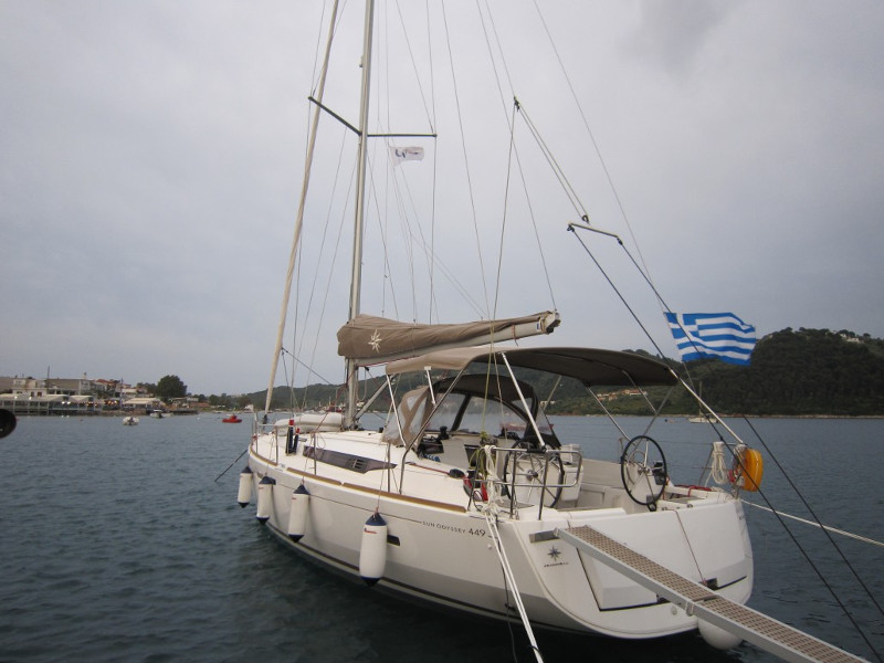 Yachtcharter Sun Odyssey 449 - Griechenland, Attika, Lawrio