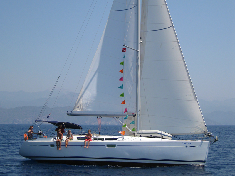 Yacht charter Sun Odyssey 45 - Turkey, Aegean Region - southern part, Fethiye