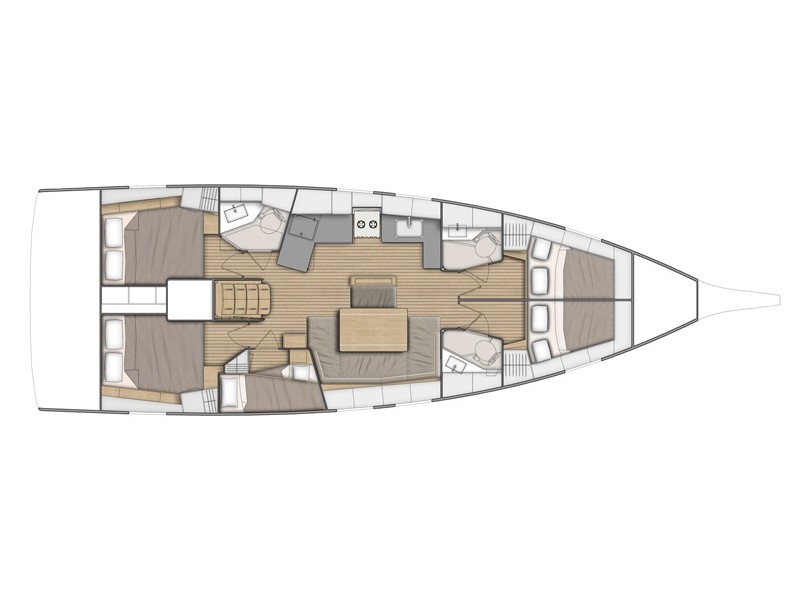 Yacht charter Oceanis 46.1 - Italy, Tuscany, Strut