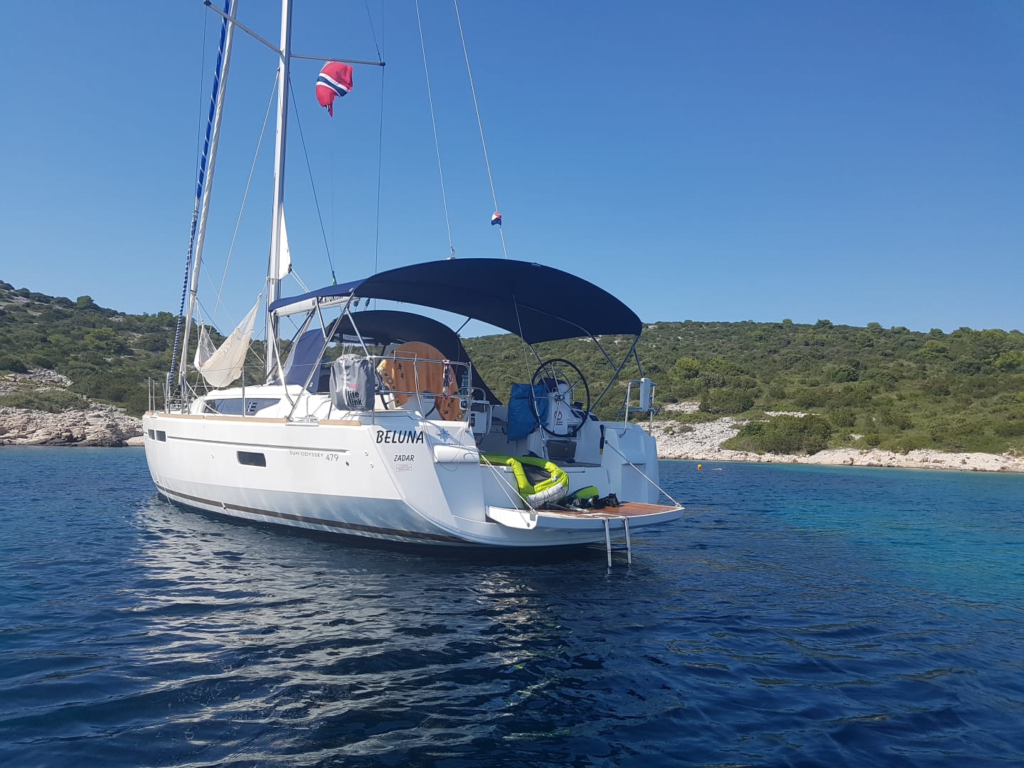 Yachtcharter Sun Odyssey 479 - Kroatien, Norddalmatien, Sukosan